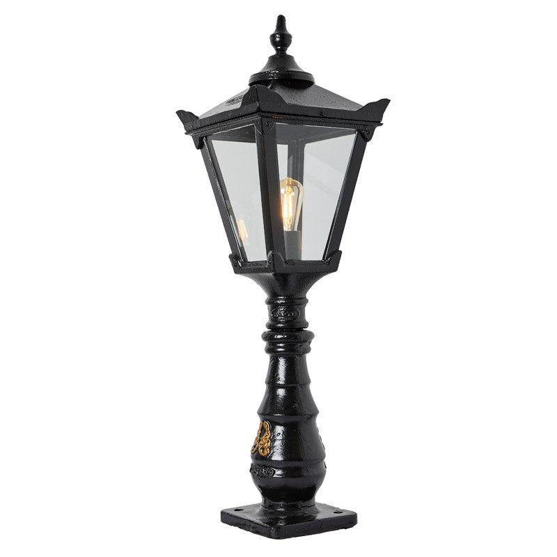 Victorian traditional cast iron pedestal light 1.1m (H008)