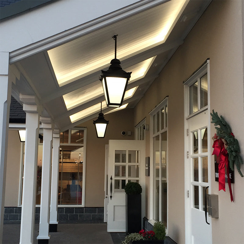 Victorian traditional hanging lantern 0.6m (H021)