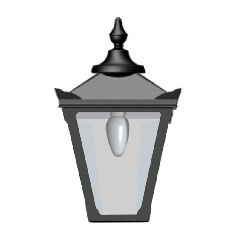 Victorian traditional bulkhead light 0.56m (H045)
