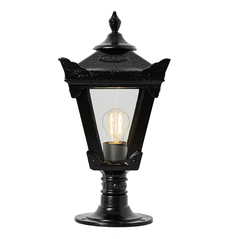 Victorian traditional cast iron pier light for flat pier caps 0.4m (H052)