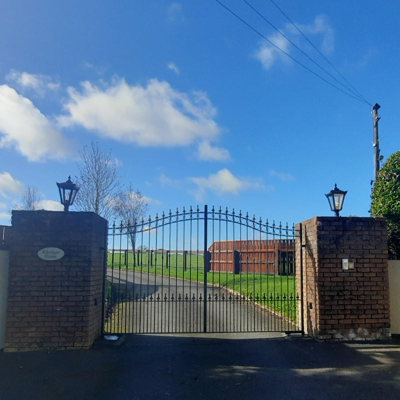 Victorian traditional cast iron pier light for flat pier caps 0.4m (H052)