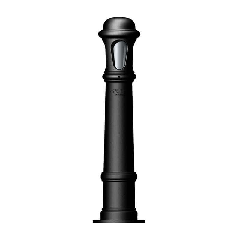 Decorative bollard light in cast iron 0.95m (H193)