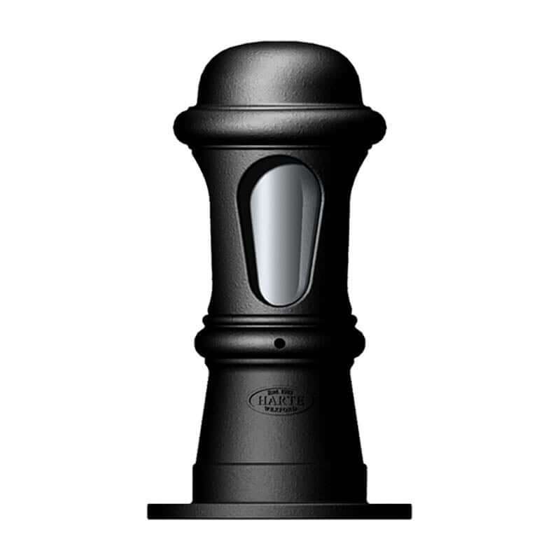 Decorative bollard light in cast iron 0.43m (H195)