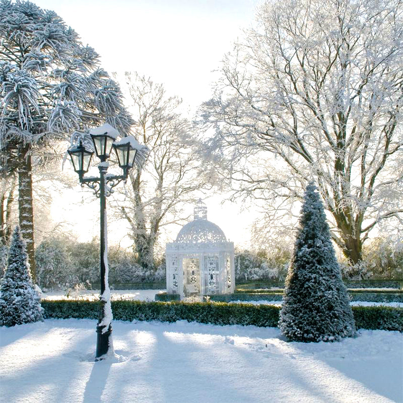 Victorian style large triple headed lamp post 3.5m (H033)