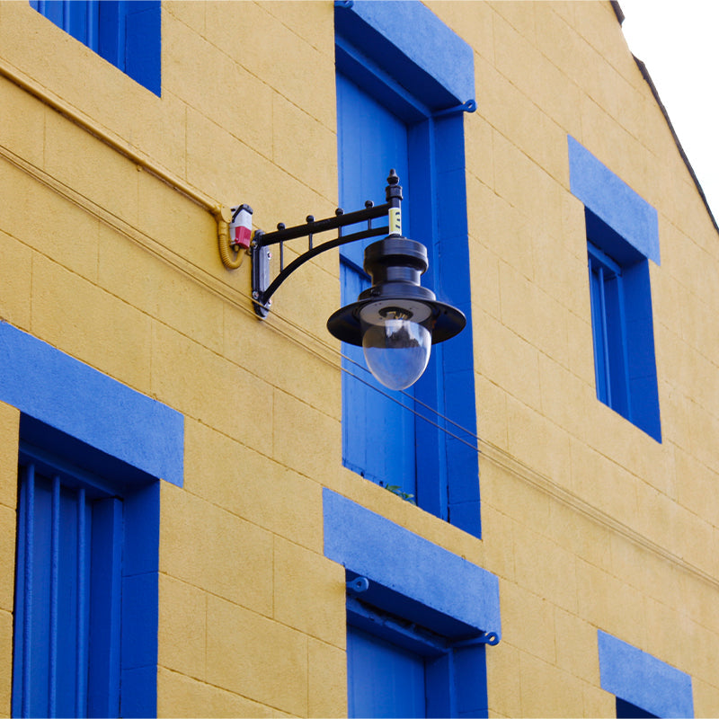 Large classical railway style wall light 0.8m (H340)