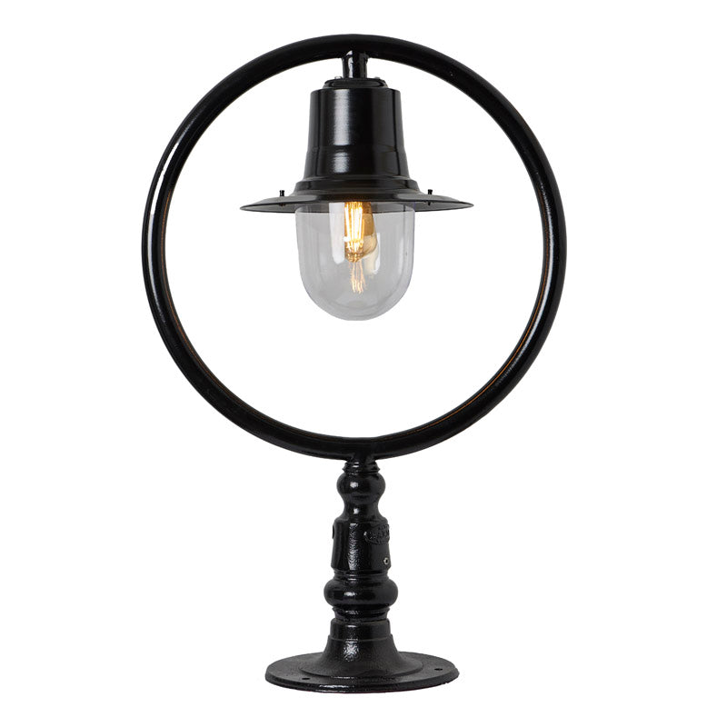Classic railway style pier light for flat pier caps 0.89m (H351)