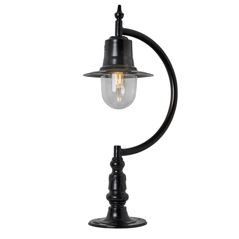 Vintage tear drop pier light for flat piers 0.98m (H551)