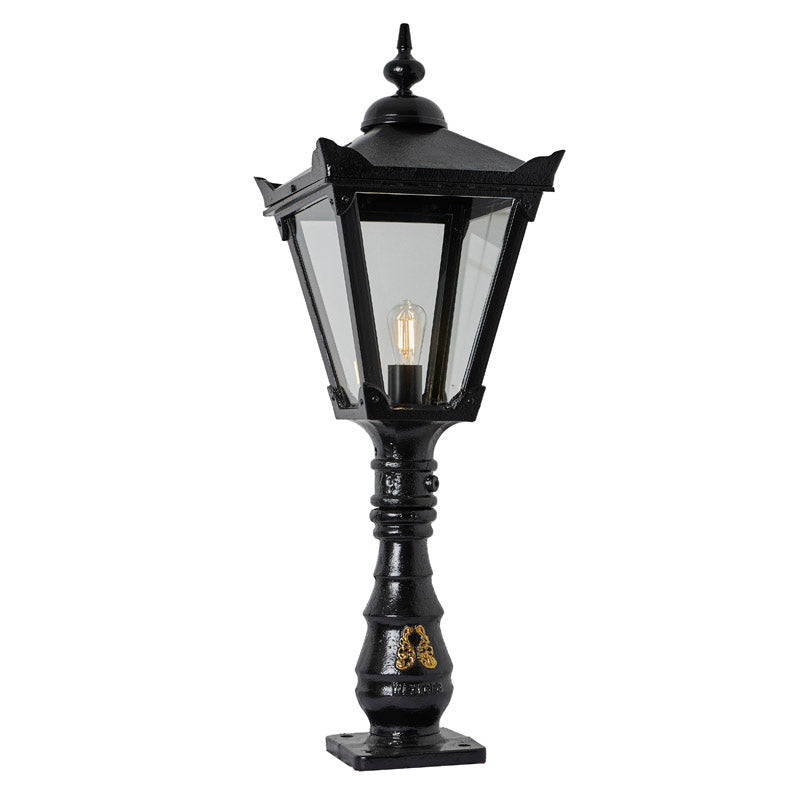 Victorian traditional cast iron pedestal light 1.16m (H808)