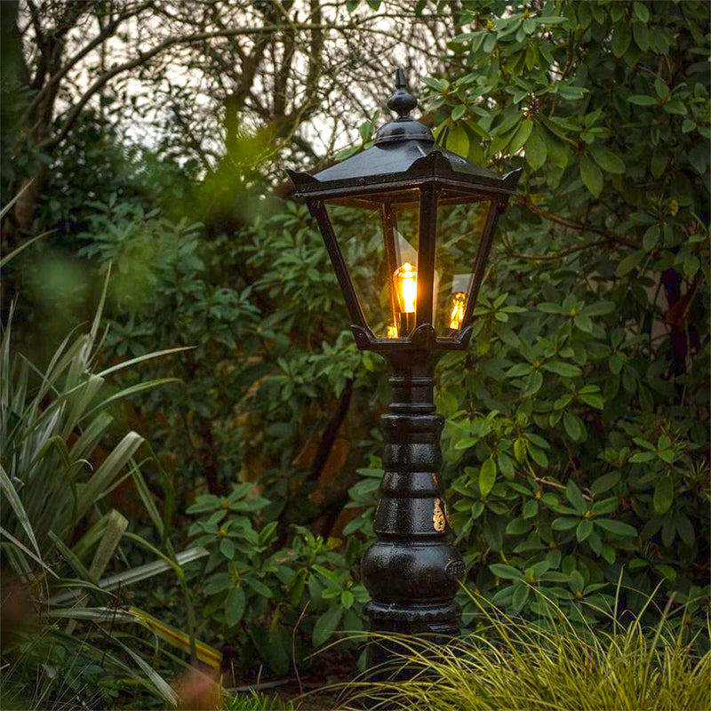 Victorian traditional cast iron pedestal light 1.54m (H813)
