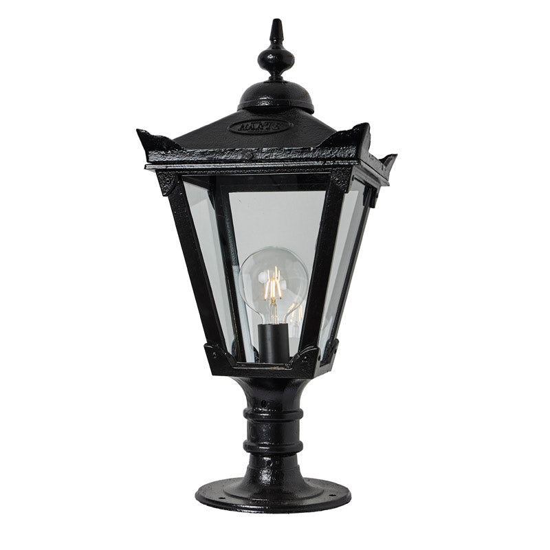 Victorian traditional cast iron pier light for flat pier caps 0.83m (H851)