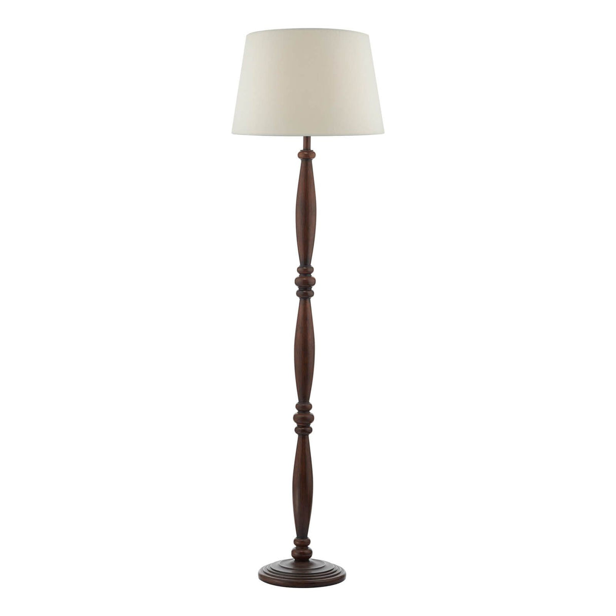 Hayward Floor Lamp Wood Effect With Shade