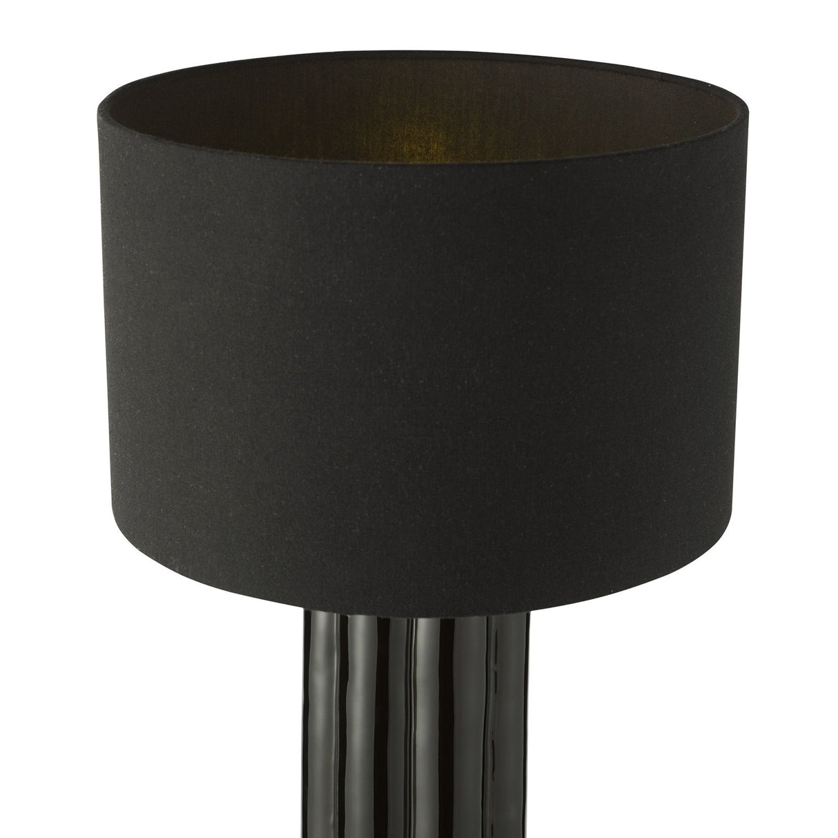 Hebron Table Lamp Black With Shade
