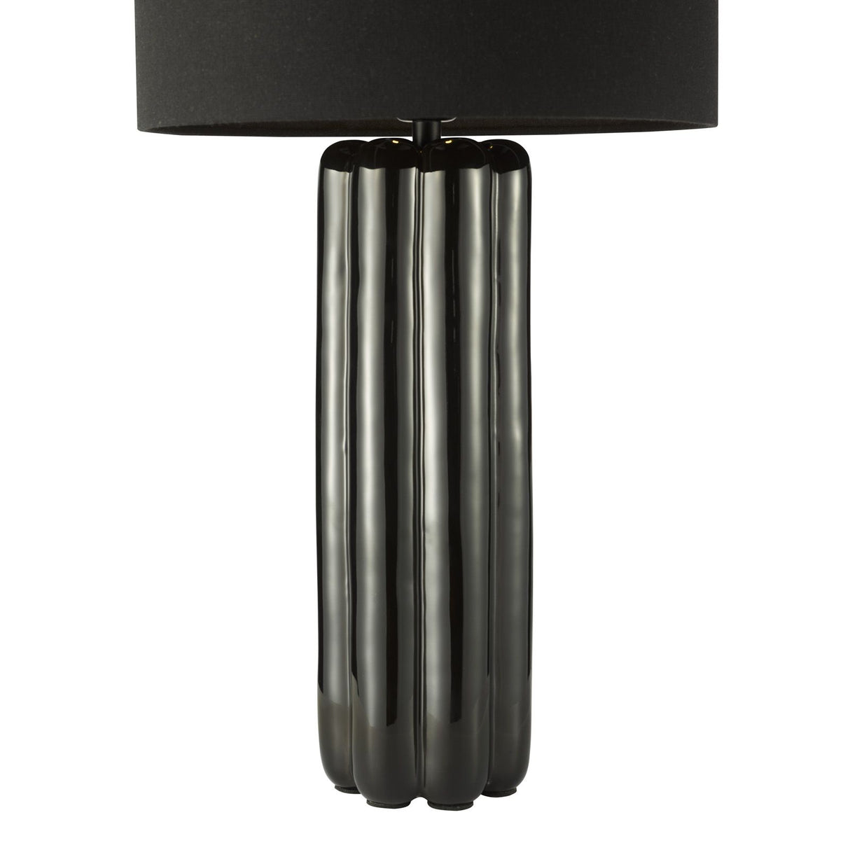 Hebron Table Lamp Black With Shade