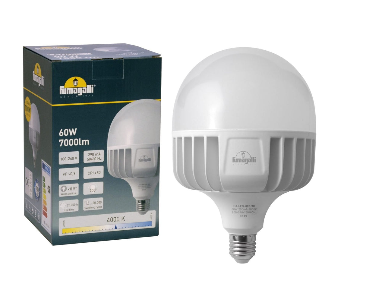 60W 7600lm E27 HighPower LED 4000K, Lamp