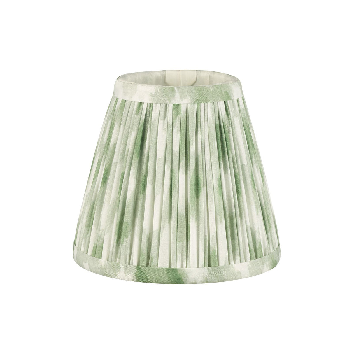 Ikat Green Cotton Empire Shade 15cm 15cm