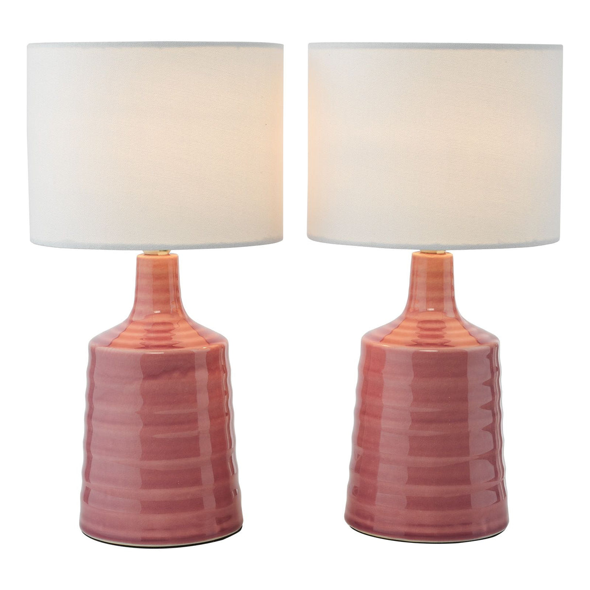 Inci Table Lamp Pink With Shade
