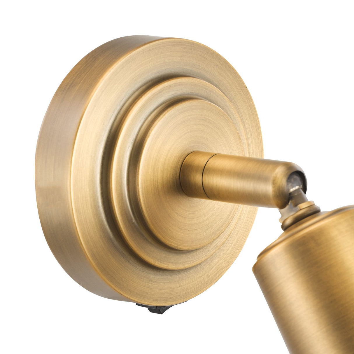 Jedrek Single Spotlight Aged Brass
