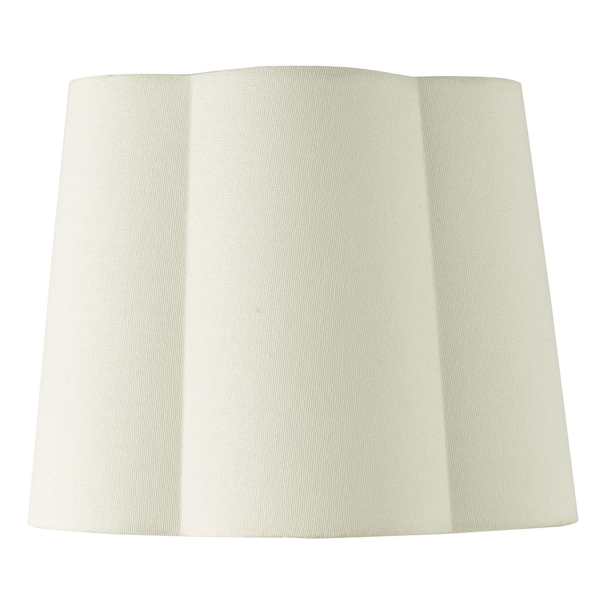 Jordana Ivory Cotton Tapered Drum Shade