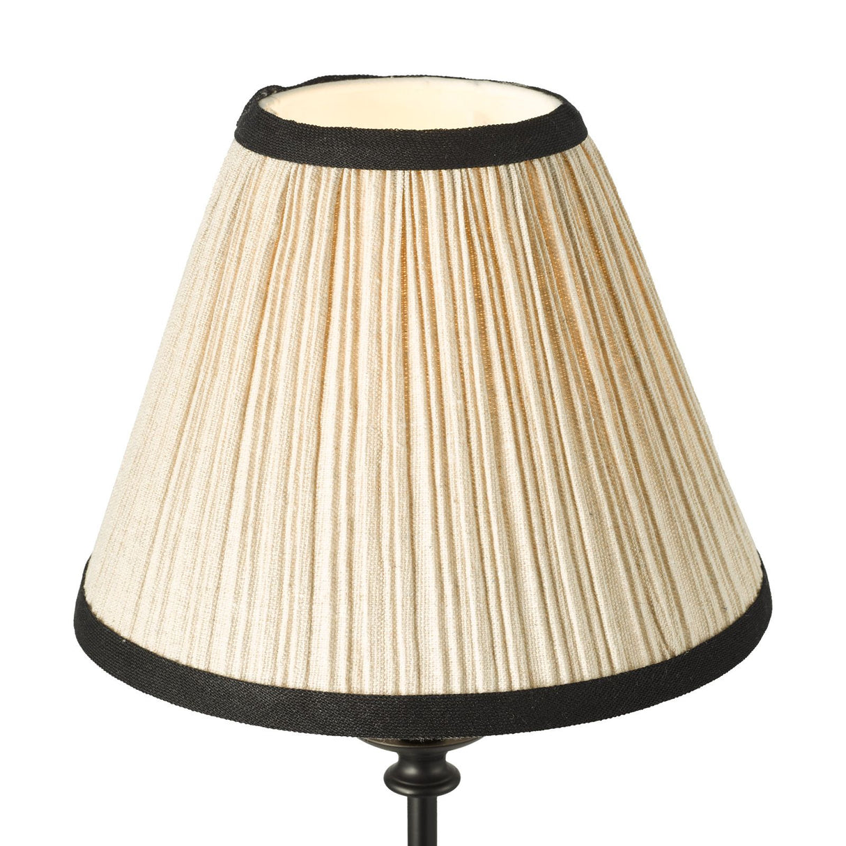 Judy Table Lamp Satin Black With Shade