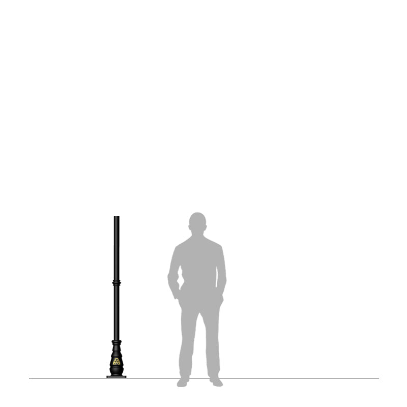Traditional lamp post column 1.74m (LC007)