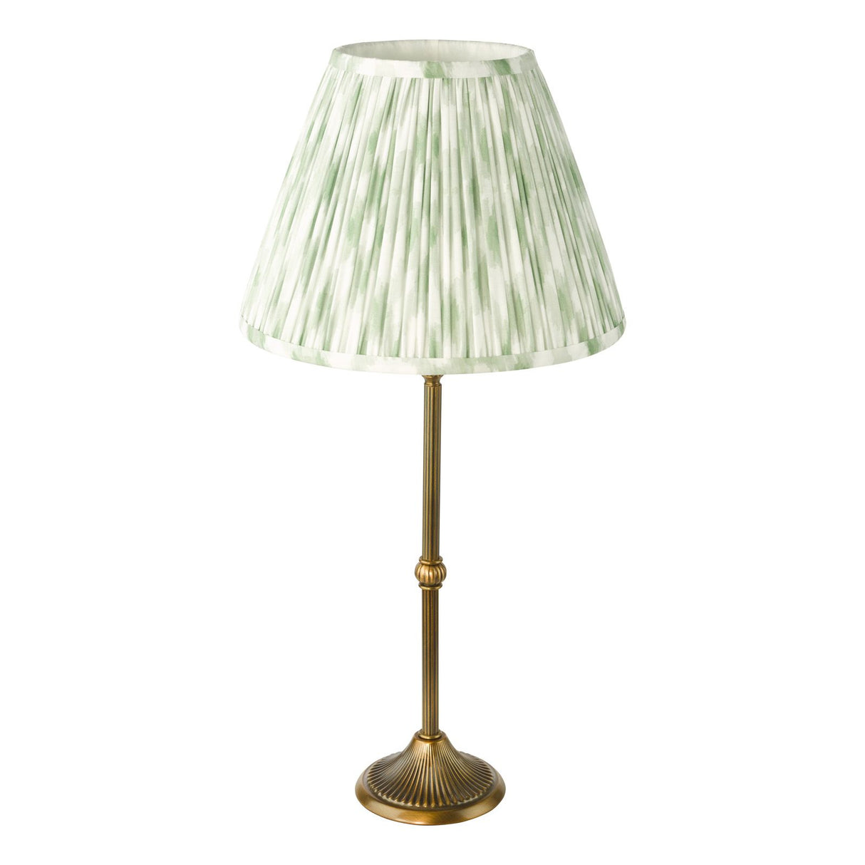 Lydian Table Lamp Antique Bronze With Shade