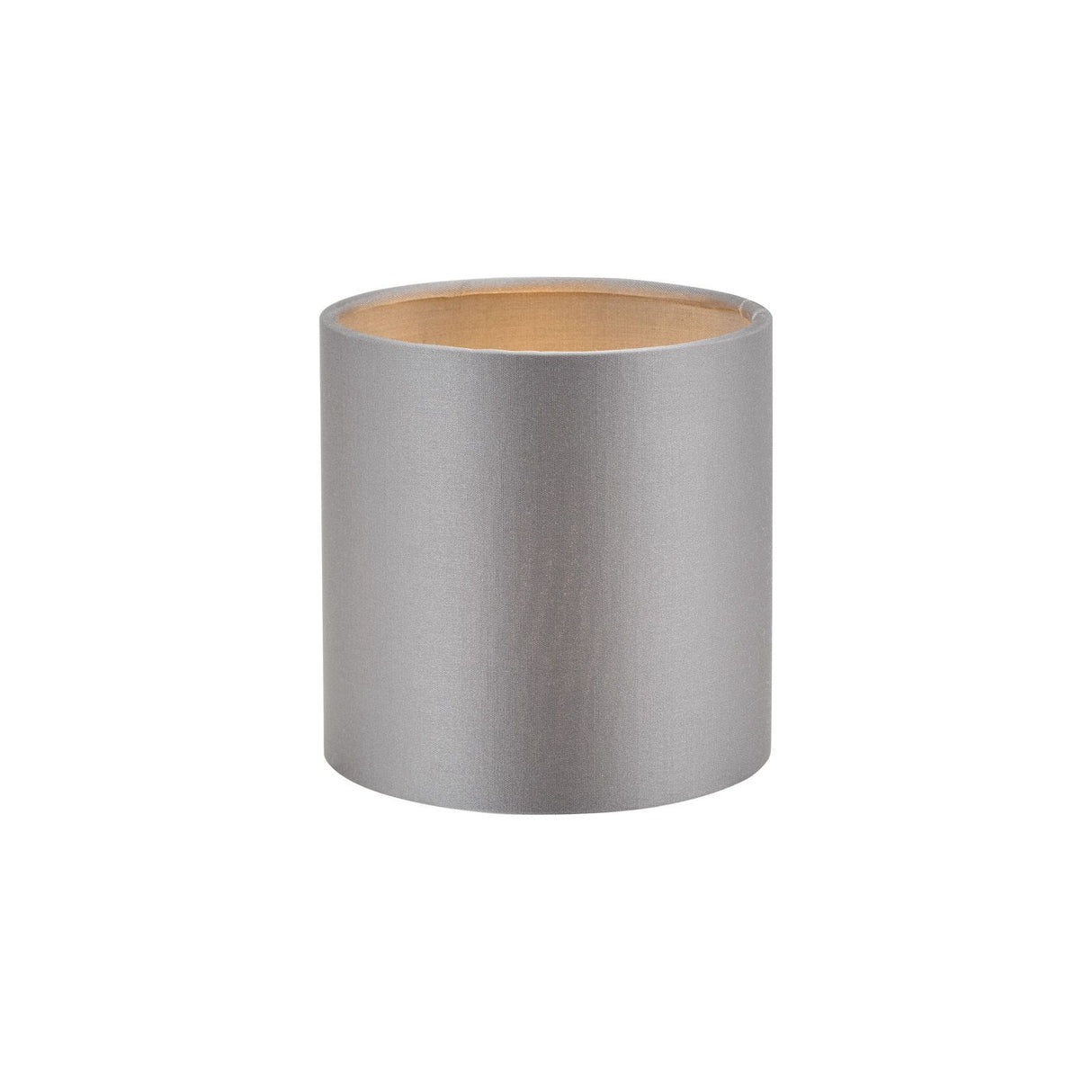 Lyris Grey Cotton Drum Shade 12cm 12cm