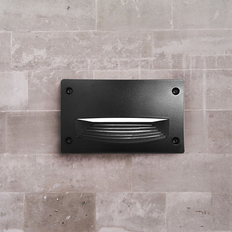Leti 200 HS 3W GX53 LED CCT, Recess Bricklight, Black/Opal