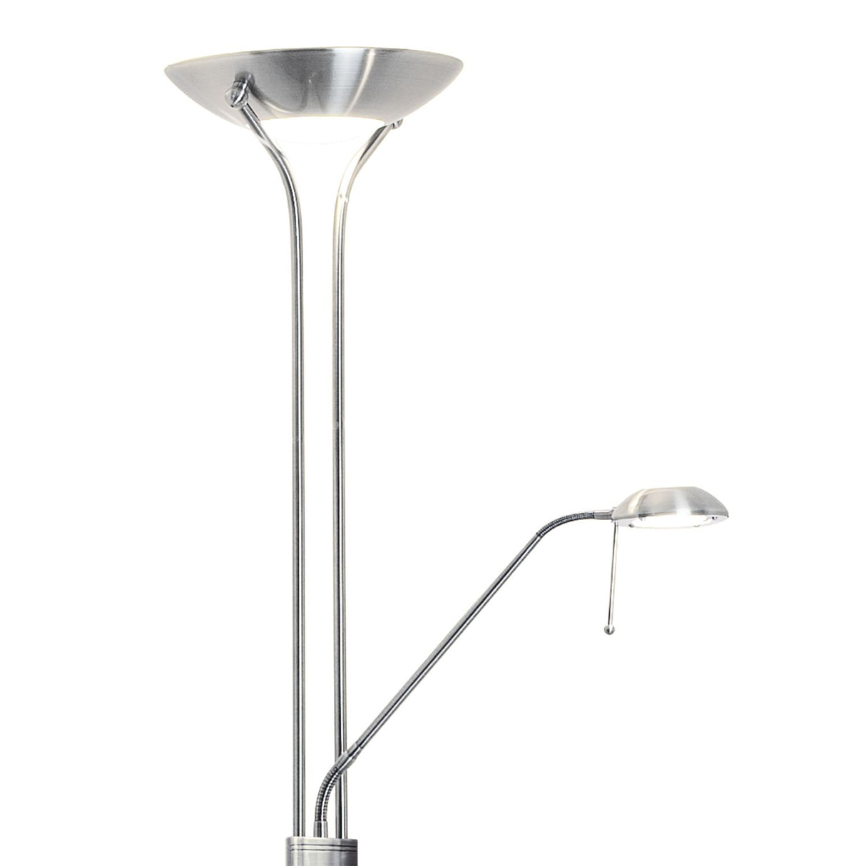 Montana Mother & Child Floor Lamp Satin Chrome