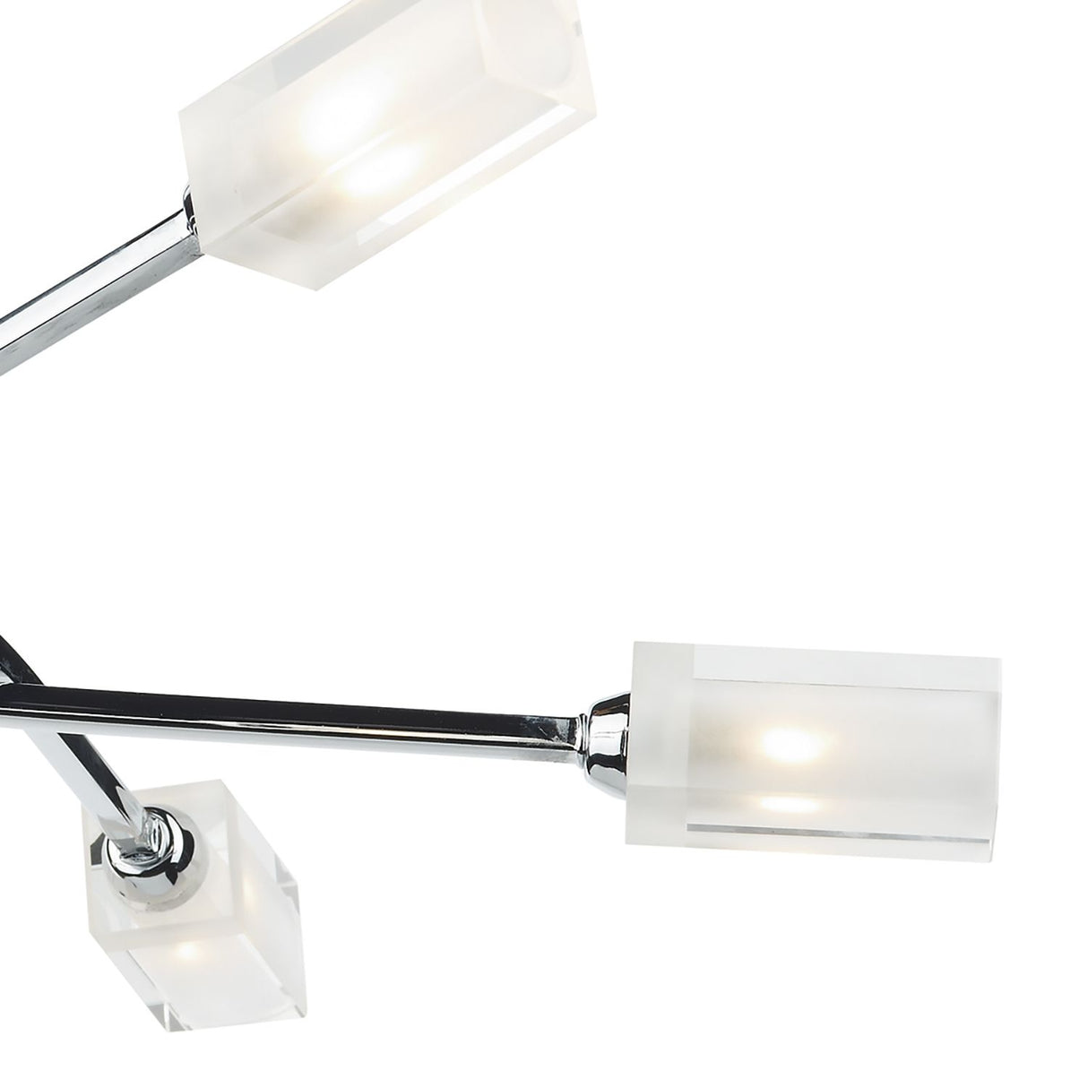 Morgan 6 Light Semi Flush Polished Chrome