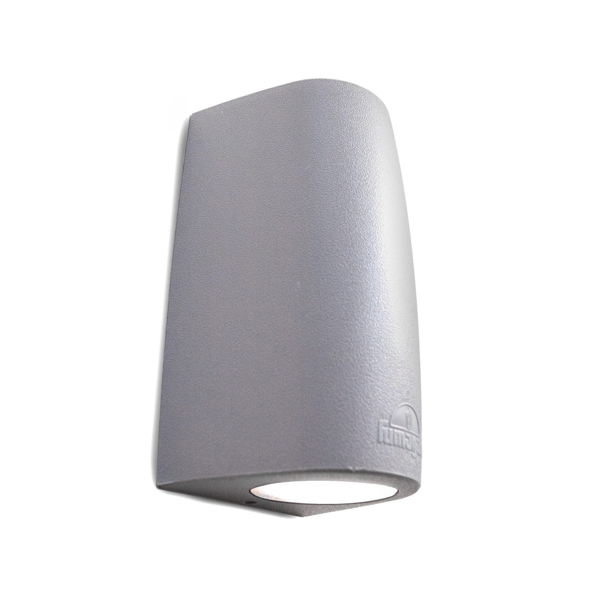 Marta 90 2L 2x6W GU10 LED CCT, Up & Down Wall Light, Grey/Clear