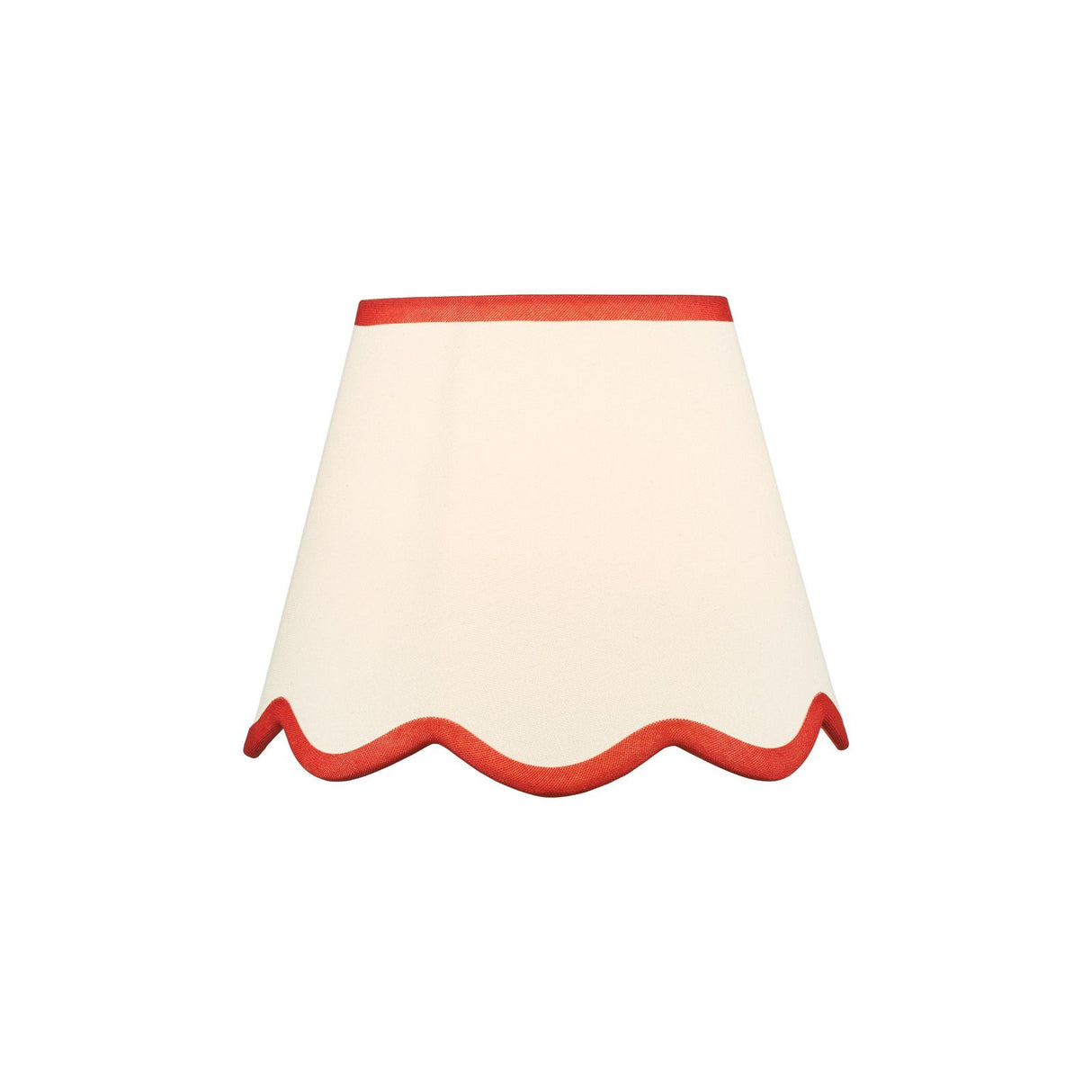 Poma Natural Linen Tapered Drum Shade 25cm 25cm