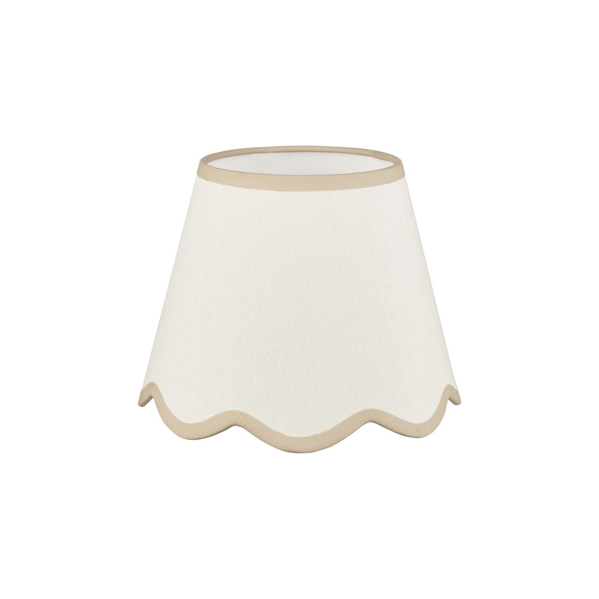 Poma Natural Linen Tapered Drum Shade 25cm 25cm