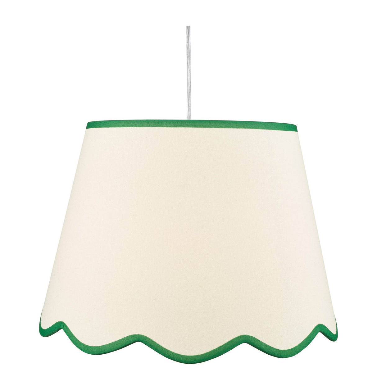 Poma Natural Linen Tapered Drum Shade 45cm 45cm