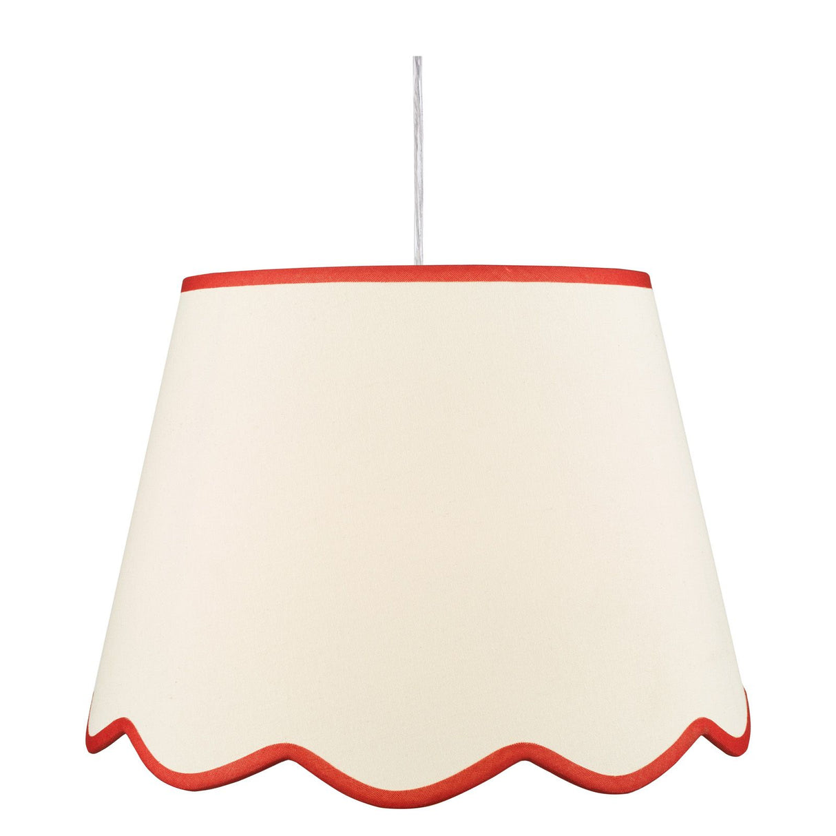 Poma Natural Linen Tapered Drum Shade 45cm 45cm