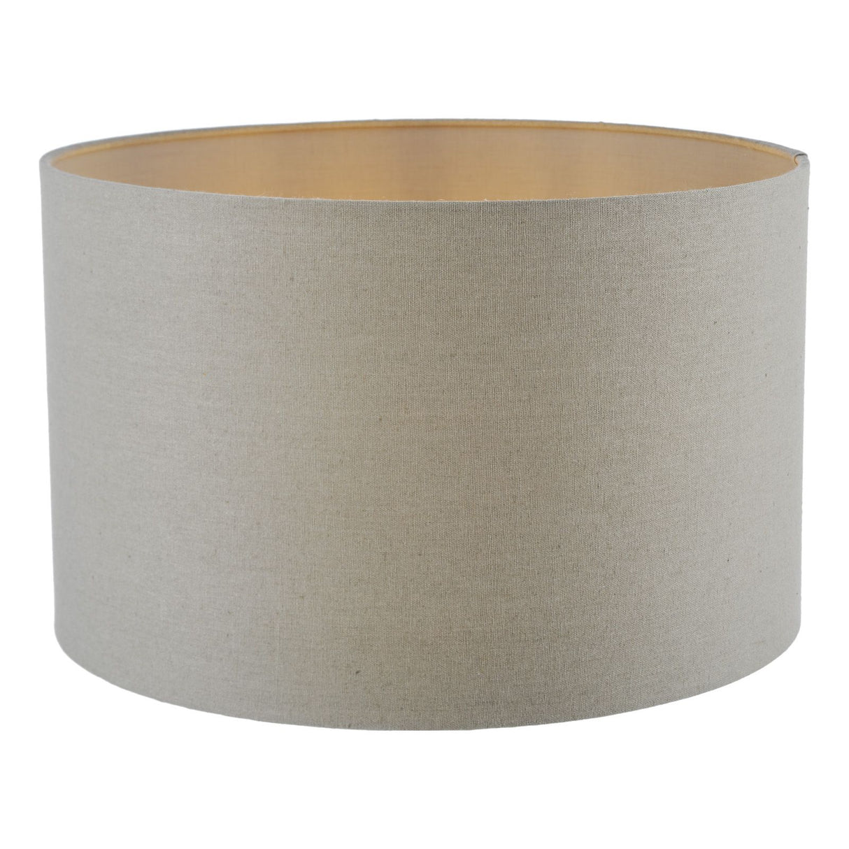 Pyramid Grey Linen Drum Shade 40cm 40cm