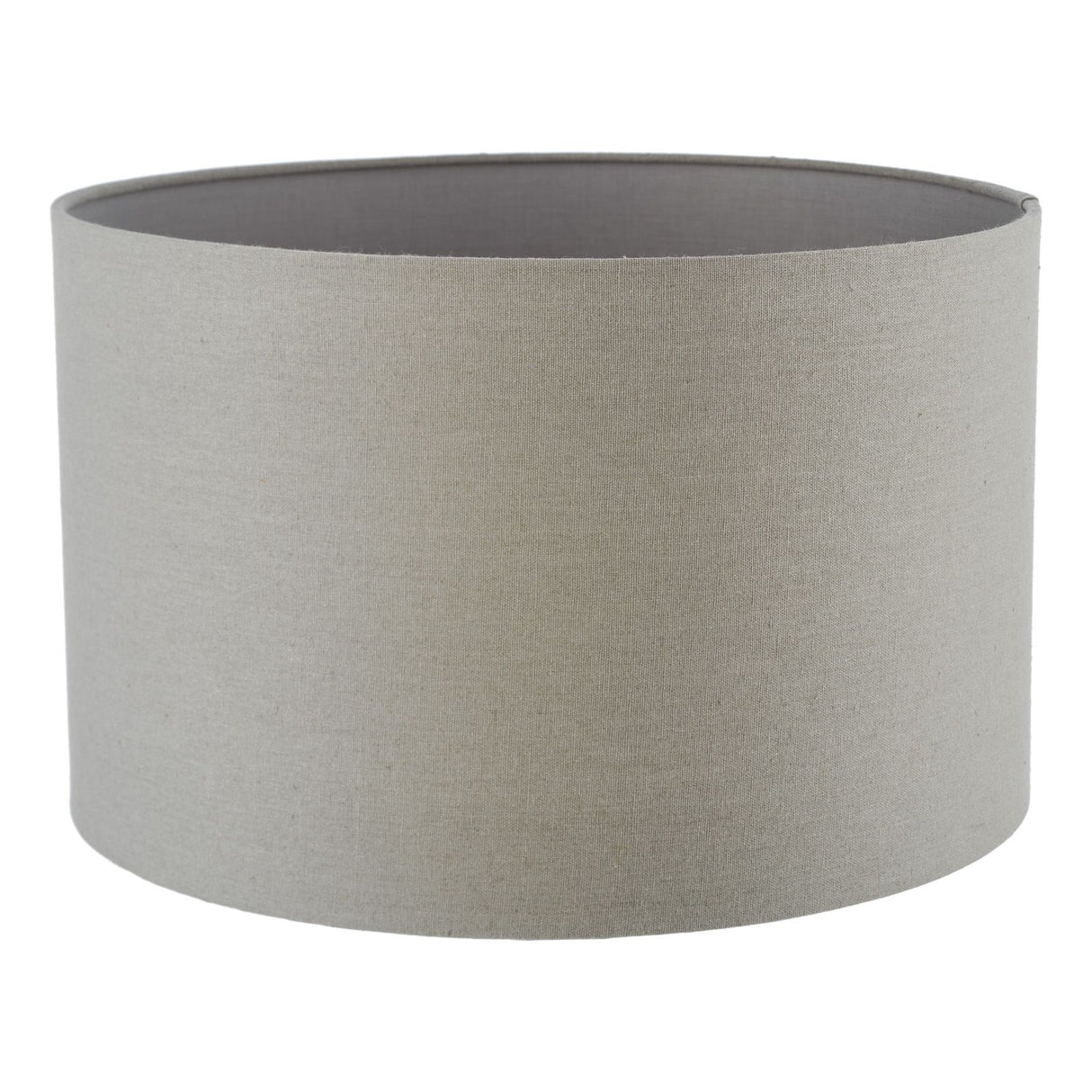Pyramid Grey Linen Drum Shade 40cm 40cm