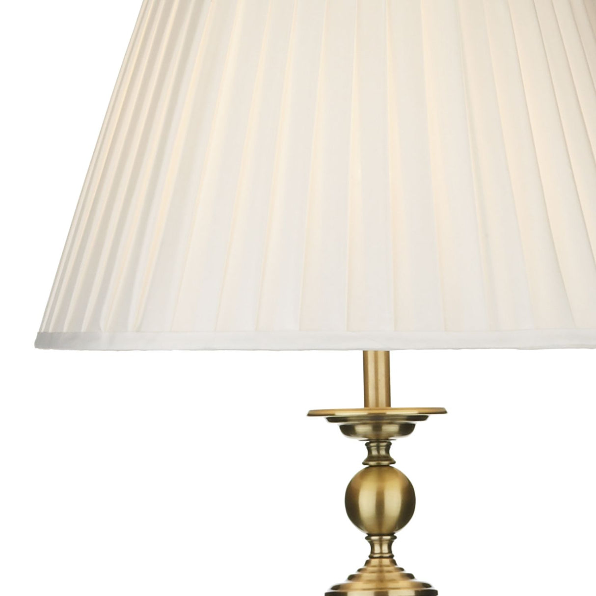 Siam Floor Lamp Antique Brass With Shade (Multipack)