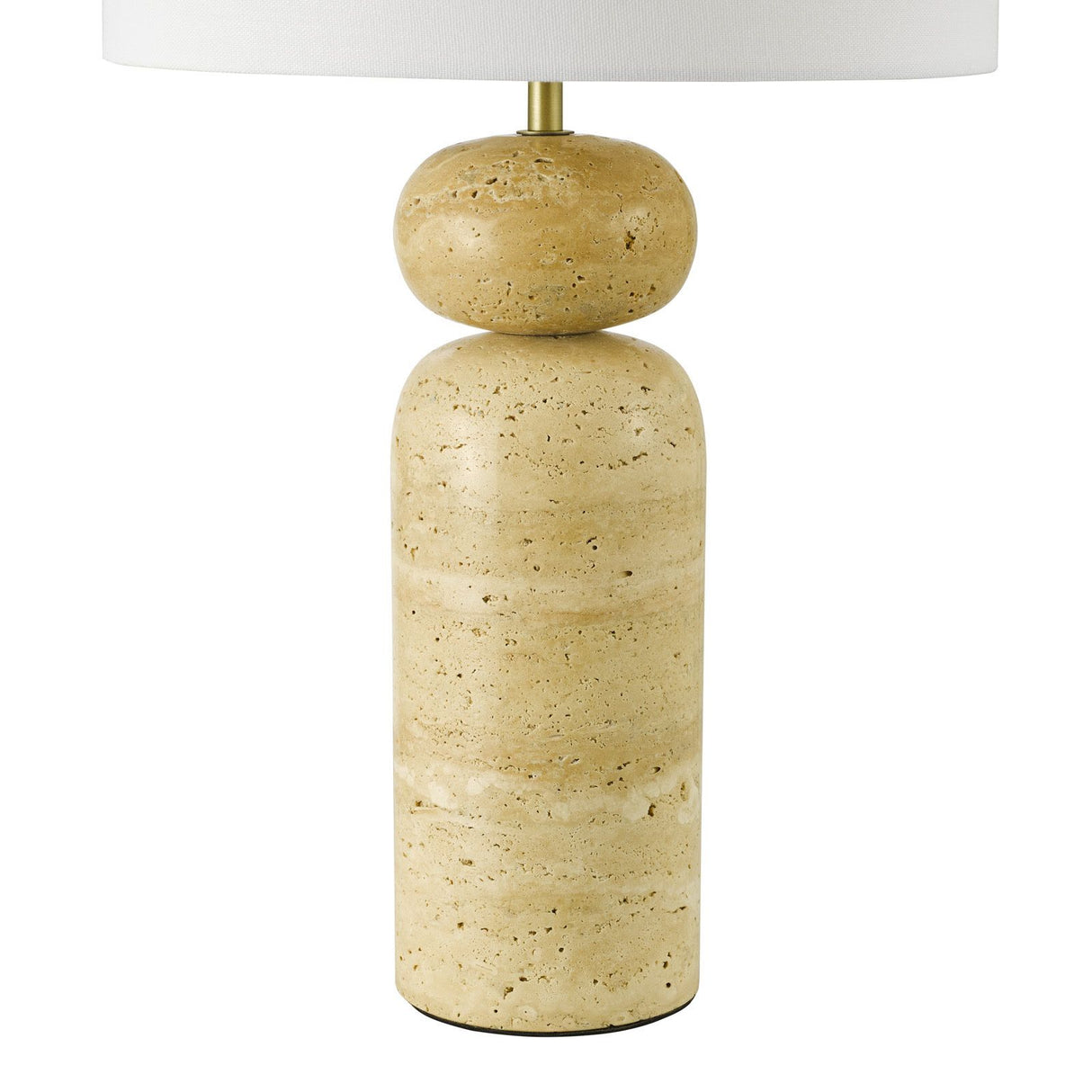 Soyala Table Lamp Brown With Shade