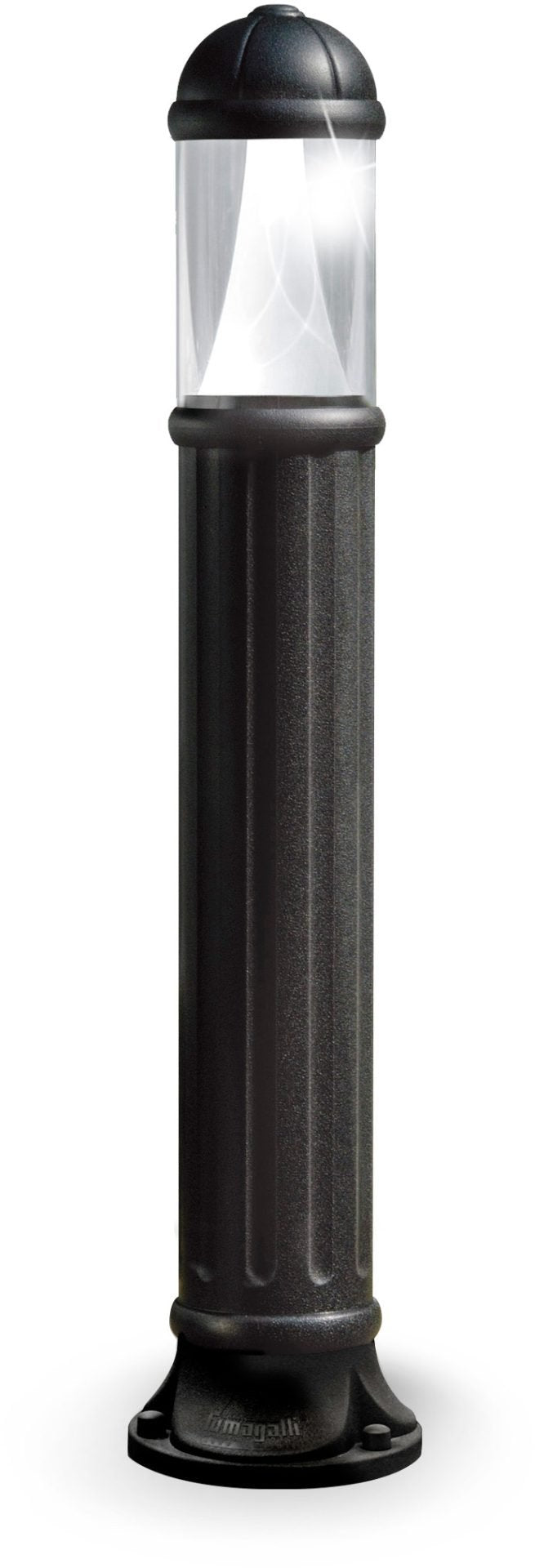 Sauro 1100 10W GX53 LED CCT, Bollard, Grey/Clear