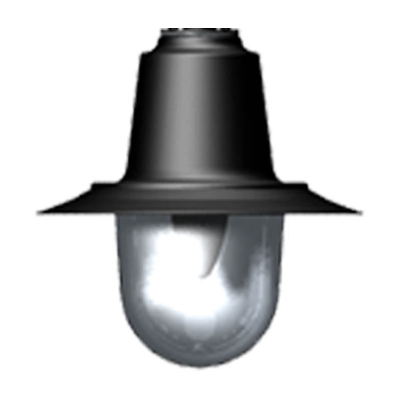 Traditional tear drop lantern in aluminium 0.21m (TD303)