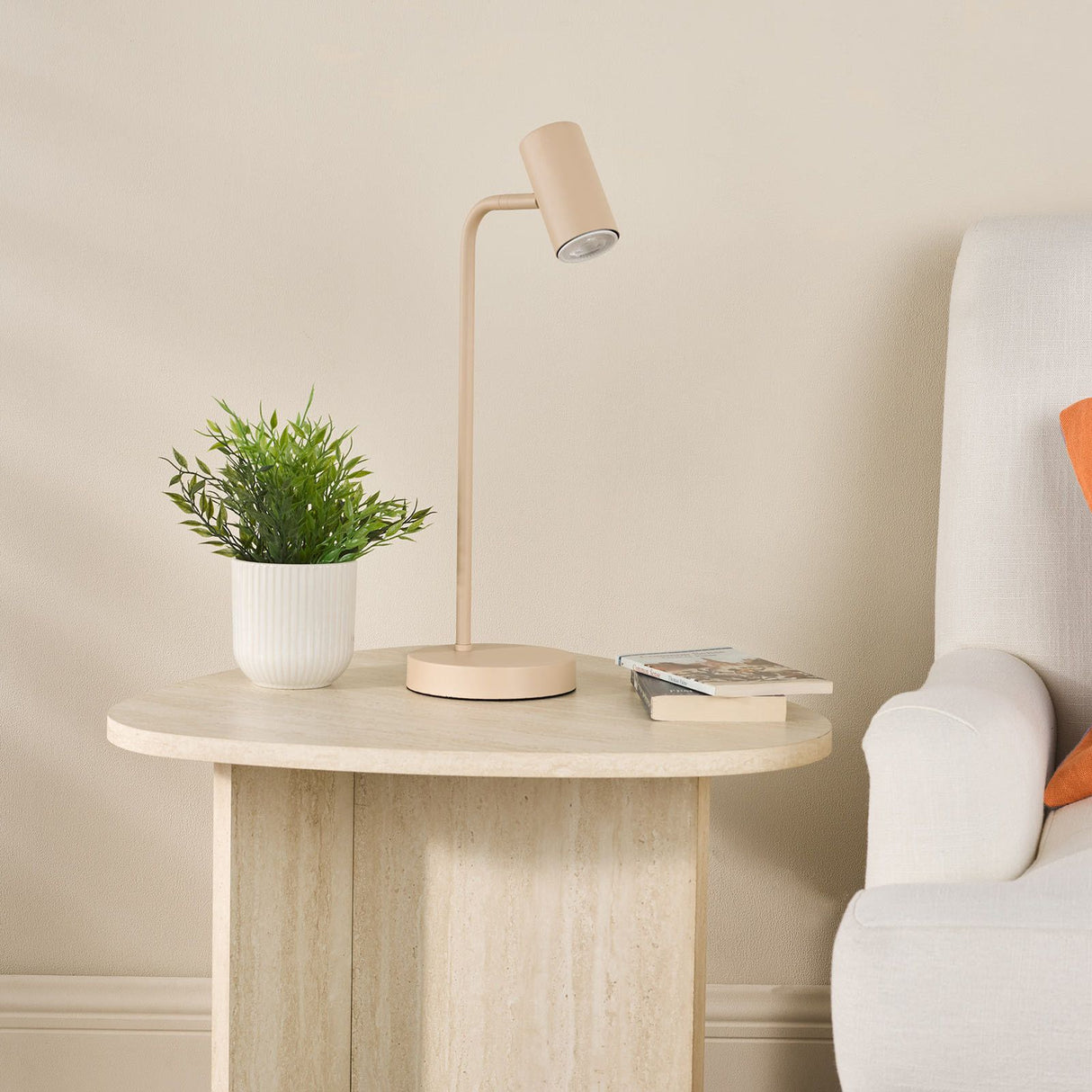 Thierry Desk Lamp Matt Taupe