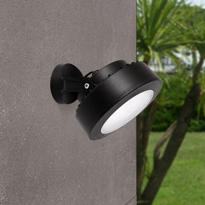 Tommy Wall 10W GX53 LED CCT, Wall Light, Black/Clear