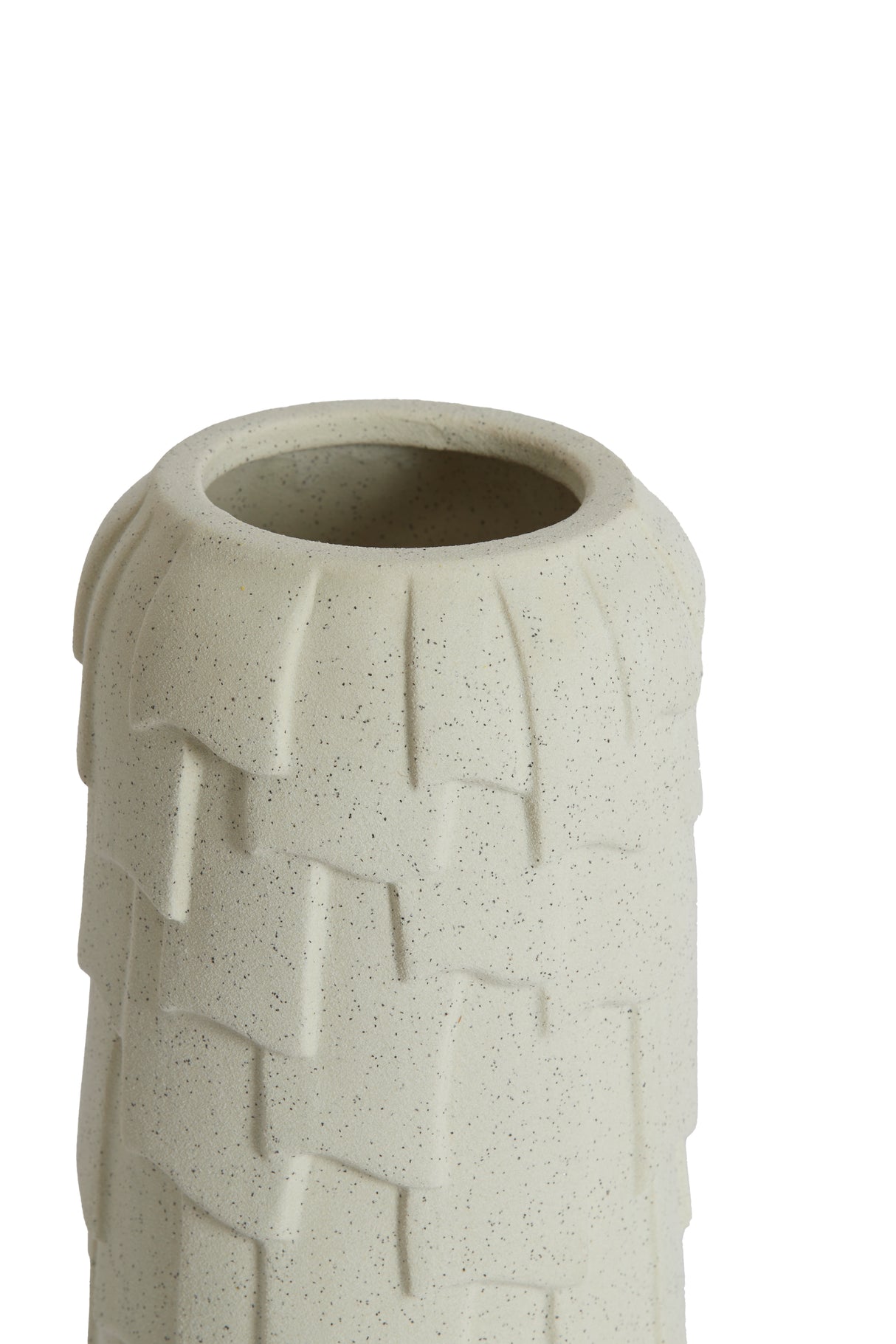 Elegant Matte Cream Vase - Leima Ceramics Ø13.5x28 cm