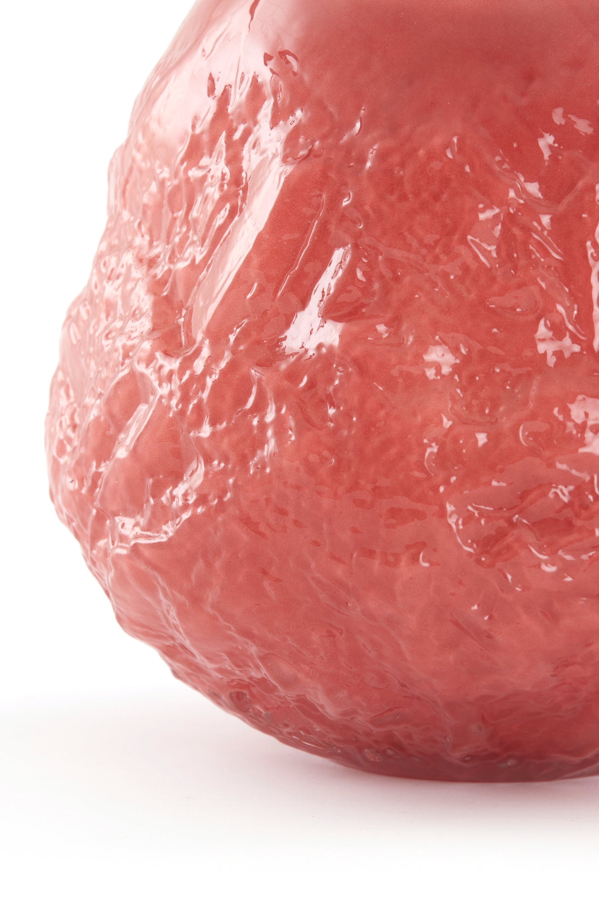 Coral Glass Vase Ø21.5x20 cm Tolmin Design