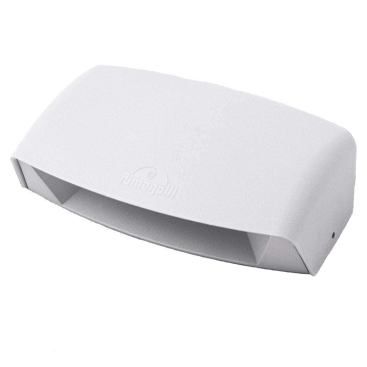 Abram 190 7.5W R7s LED CCT, Up & Down Wall Light, White/Clear