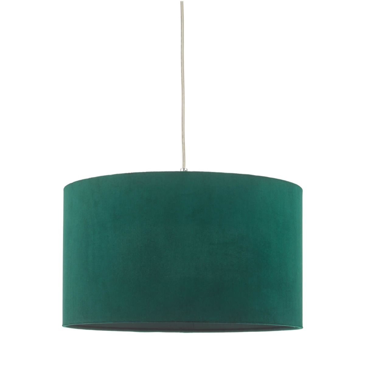 Akavia Green Velvet Drum Shade 35cm 35cm