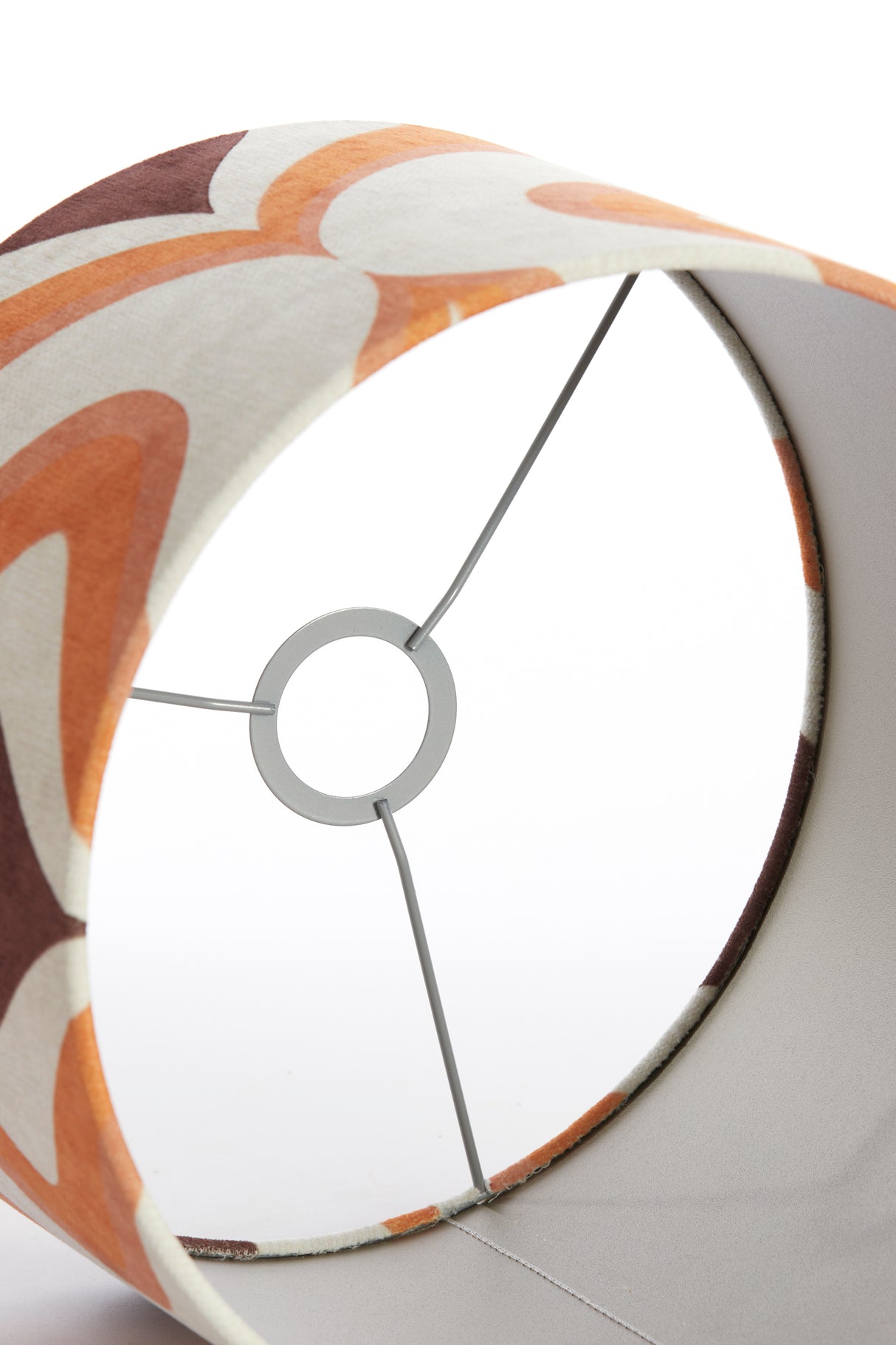 Cylindrical Shade in Cookie Brown 30x30x21 cm