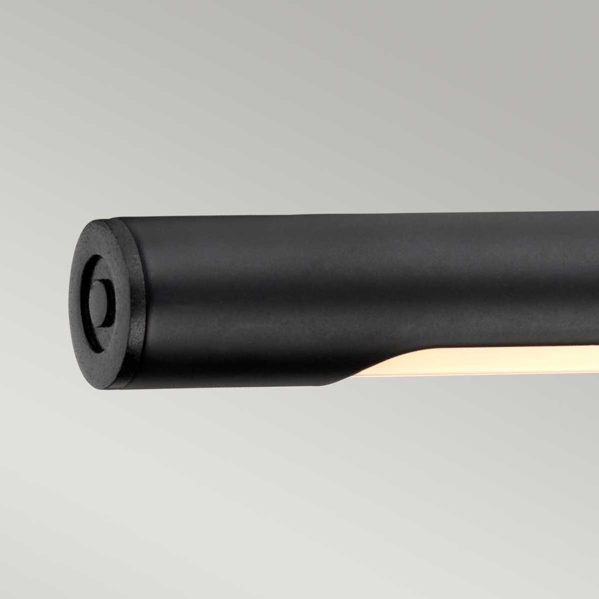 Alton Sleek Black 67cm LED Picture Light with Single Bulb