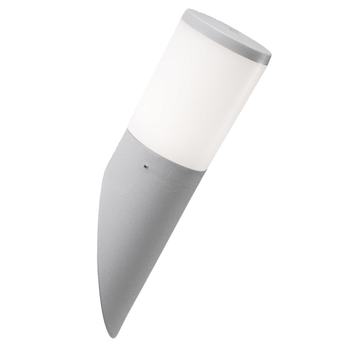 Amelia FS 8.5W E27 LED CCT, Wall Bollard, Grey/Opal