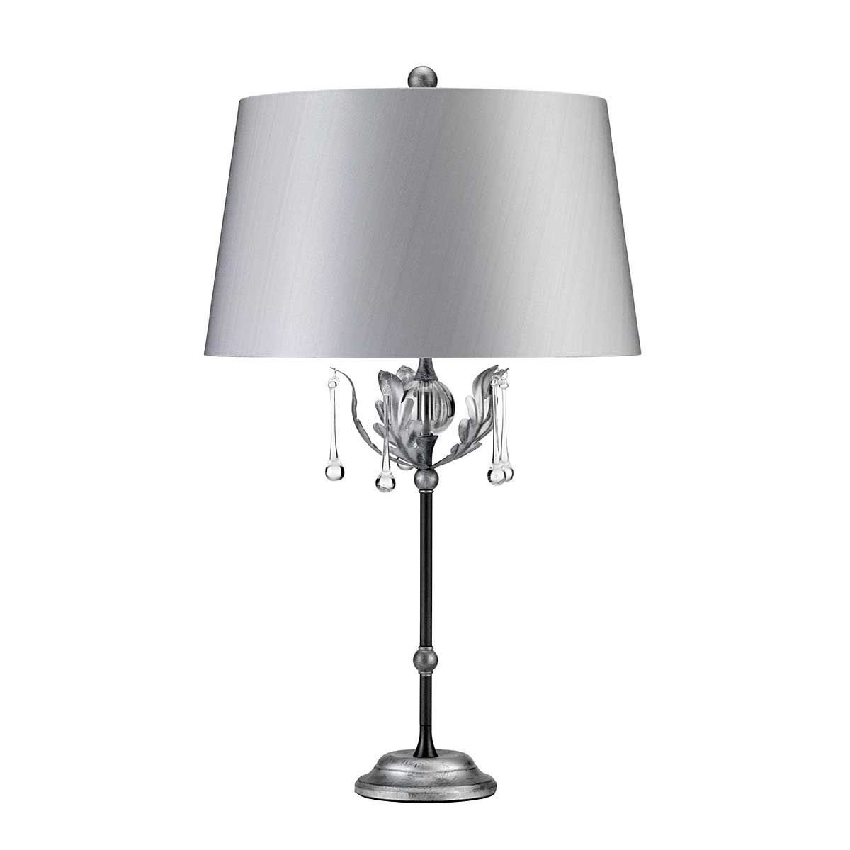 Amarilli Black/Silver Artisanal Table Lamp